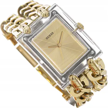 Hodinky Guess Mod Heavy Metal dámské hodinky zlaté řetízky GW0669L1