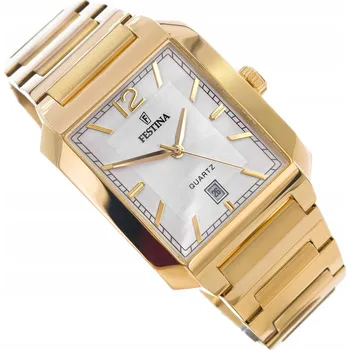 Hodinky Pánské Hodinky Festina F20678-2 se zlatým náramkem