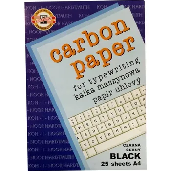 Kopírovací papír A4 Koh-i-noor 25 kusů černý