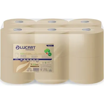 Toaletní papír Suchý papír bez vůně Lucart 12 ks