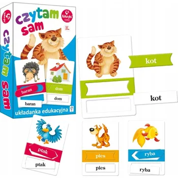 Puzzle Skládačka Kukuryku Čtu sám