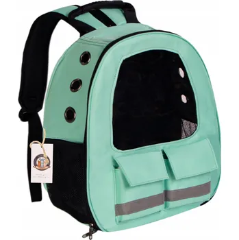 přepravka pro zvíře Látkový Batoh přepravka psů Furrever Friends modrý, velikost M 20 cm x 32 cm x 40 cm