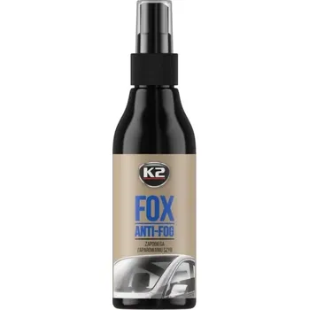 Čistič autoskla Přípravek proti mlžení skel K2 FOX 150 ML rozprašovač K636