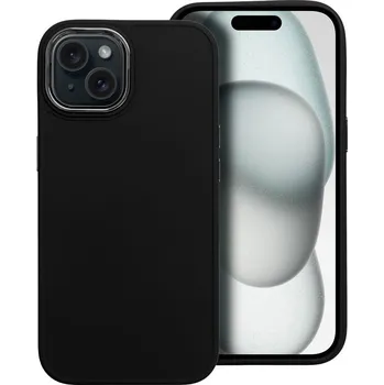 Pouzdro na mobilní telefon OEM Pouzdo FRAME APPLE IPHONE 15 černé