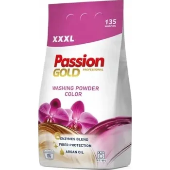 Prací prášek Passion Gold prášek na barevné prádlo 8,1 kg na 135 praní