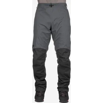 FORCLAZ Pánské svrchní nepromokavé kalhoty MT 900 20 000 mm S / Š29 D33 ČERNÁ|ŠEDÁ