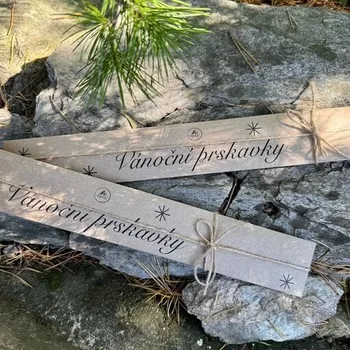 Prskavka Vánoční české prskavky