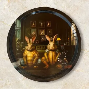 Tác kulatý Jamida Ø 39 cm Náš dům