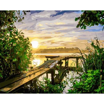 Obraz Malování podle čísel iPicasso 40x50 cm na rámu