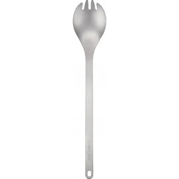 Příbor Spoon-vidlička Snowpeak Titanium Long Spork (Titanová lžíce-vidlička)