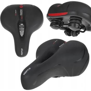 Sedlo na kolo Pěnové sedlo na kolo s odrazkou K02328