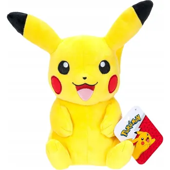 plyšák ORIGINÁLNÍ PLYŠOVÁ HRAČKA POKÉMON SEDÍCÍ PIKACHU 20 CM