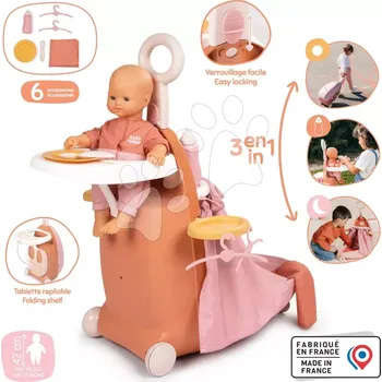 Přebalovací kufřík na kolečkách 3v1