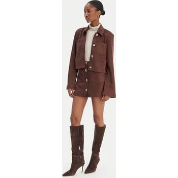 Dámská sukně Bardot Sukně z imitace kůže Lorenzo 59673SB1 Hnědá Regular Fit 12