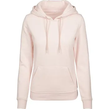 Dámská mikina Build Your Brand Dámská Heavy mikina s kapucí Barva: pink, Velikost: XS G_BY026