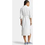 Polo Ralph Lauren Košilové šaty N Cory Dr 211928804001 Bílá Straight Fit 8