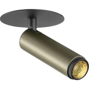 Bodové svítidlo SLV - BIG WHITE GRIP! S Stropní vestavné svítidlo, PHASE, 3000 K, 29°, IP20, válcové, bronzové / černé - BIG WHITE (SLV) LA 1009057