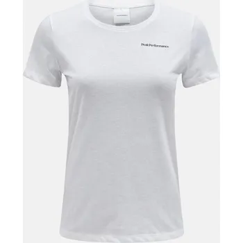 Dámské tričko TRIČKO PEAK PERFORMANCE W EXPLORE LOGO TEE OFFWHITE/SAND FOG