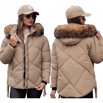 DStreet dámská prošívaná bunda s kapucí TY4715 velikost S