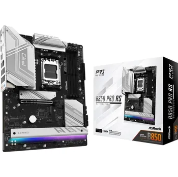 Základní deska ASRock MB Sc AM5 B850 Pro RS, AMD B850, 4xDDR5, 1xUSB-C, 1xHDMI, ATX