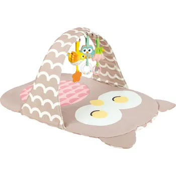 Hračka pro nejmenší Hape Hracia deka s hrazdičkou - Sova Oskar