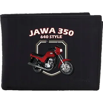 Peněženka STRIKER Luxusní kožená peněženka Jawa 350/640