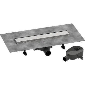 Odvodňovací žlab Hansgrohe RainDrain Go odtokový žlábek 50 cm ocel 56270800