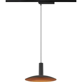 Bodové svítidlo SLV - BIG WHITE LALU® SET 1~ závěsné svítidlo, základna LED, ELYPSE 22, PHASE, délka závěsu 200 cm, 2700/3000 K, 40°, černá - BIG WHITE (SLV) LA 1010798