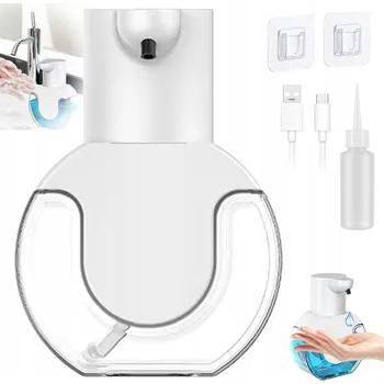 Dávkovač mýdla Bezkontaktní nástěnný dávkovač mýdla 420 ml bílý