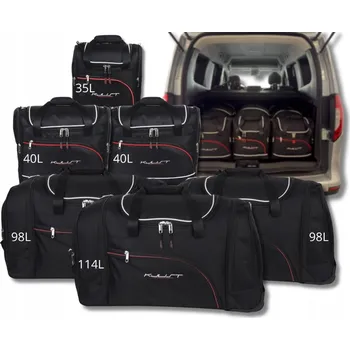 Organizér do auta SADA TAŠEK AERO 6KS PRO MERCEDES-BENZ T 2022+