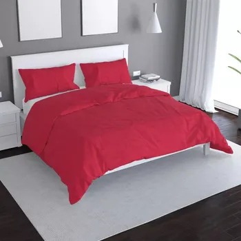 Povlečení Sablio Povlečení Červená cherry - 140x200 / 90x70