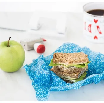 Svačinový box Svačinové a potravinové voskové ubrousky Kapky