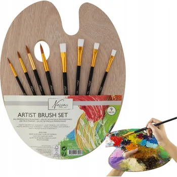 Paleta na barvy Malířská paleta dřevěná HDF paleta na barvy