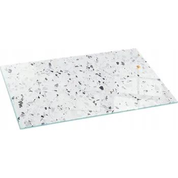 Obraz Žáruvzdorné dekorativní Sklo pod kamna, kamenný vzor s částečkami, 100x50 cm