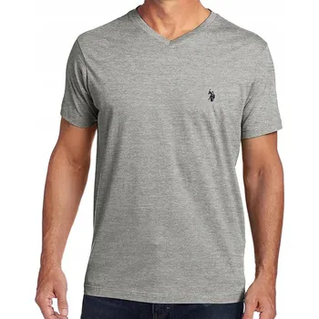 Pánské tričko Pánské Tričko U.S. POLO ASSN. Logo US16467 Šedé