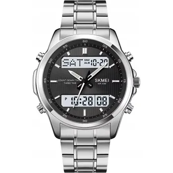 Hodinky Pánské hodinky SKMEI skm.120491c.mn elektronické hodinky s náramkem a mnoha funkcemi