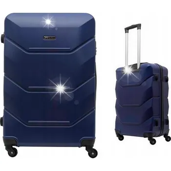 VELKÝ CESTOVNÍ KUFR 100 L ZÁMEK KOLEČKA PREMIUM