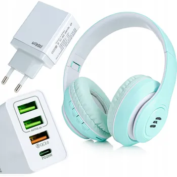 Sluchátka Bezdrátová sluchátka přes uši Webski MAK_MT$LAD_WB_4PORTY_WH#4