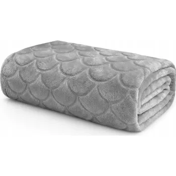 Prostěradlo Deka DOMAREX polar 130 cm x 160 cm šedá