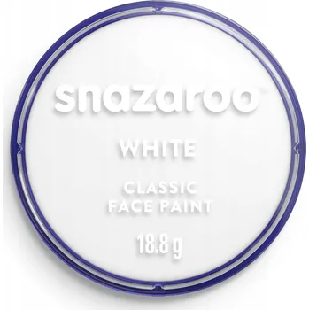 Speciální výtvarná barva Barva na obličej 18 ml bílá Snazaroo 1118000