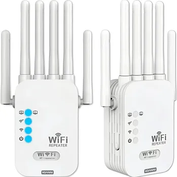 Zesilovač Wi-Fi signálu 300 Mb/s, 6 antén, 2,4 GHz