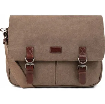 Fagola Léo Velká Pánská Taška A4 přes rameno s klopou