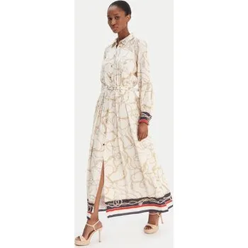 Dámské šaty Marciano Guess Košilové šaty 6RGT3 37439A Écru Regular Fit 48