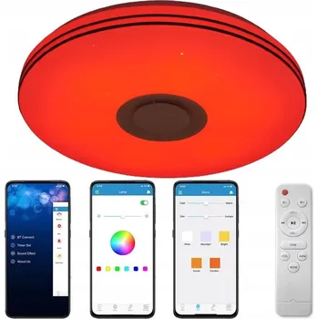 Stropní Svítidlo kulatý Goled 50 x 7,5 cm bílý