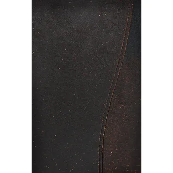 Dámské punčochy Třpytivé silonky Veneziana Lurex Rafaella Velikost: L, Barva: černo-měděná