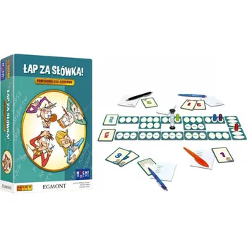 Desková hra Společenská hra Chyť za slovíčka, rodinná hra pro celou rodinu Egmont