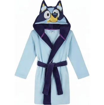 Dívčí župan Dětský župan Bluey s kapucí vel 104