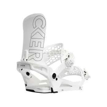 Vázání na snowboard Nidecker Kaon white 25/26 M vázání + DÁREK DLE VÝBĚRU!