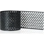 blaugelb Ochranný plastový pás 50 mm černý, karton 2 x 60 m