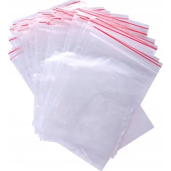 Silné Sáčky se Zipem 100 Ks 40x60mm